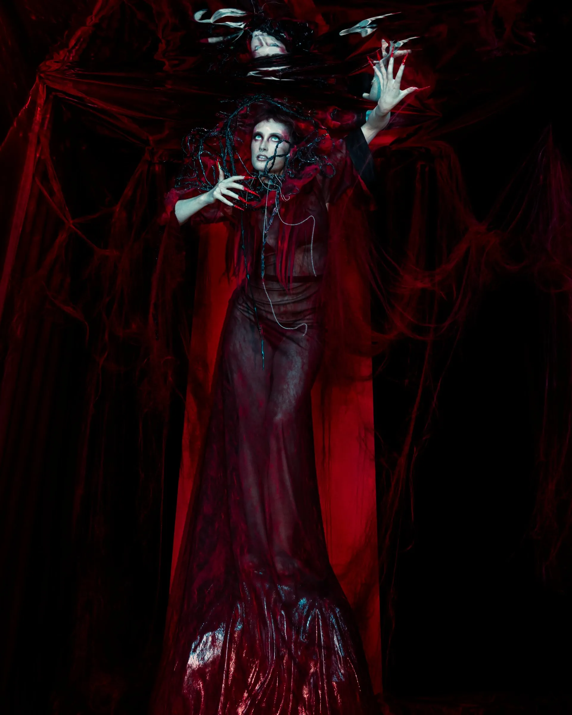 Self-Directed · Total Design — Crimson Halo · frame 07 · Lloyd Galbraith