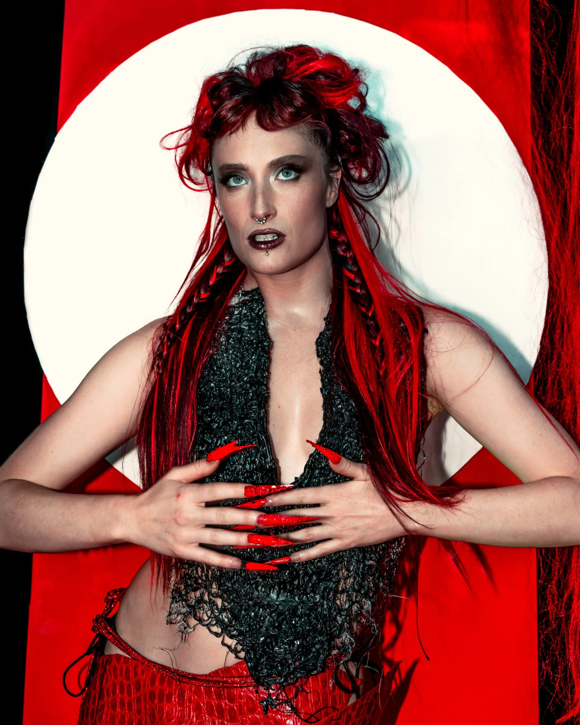 Self-Directed · Total Design — Crimson Halo · frame 03 · Lloyd Galbraith