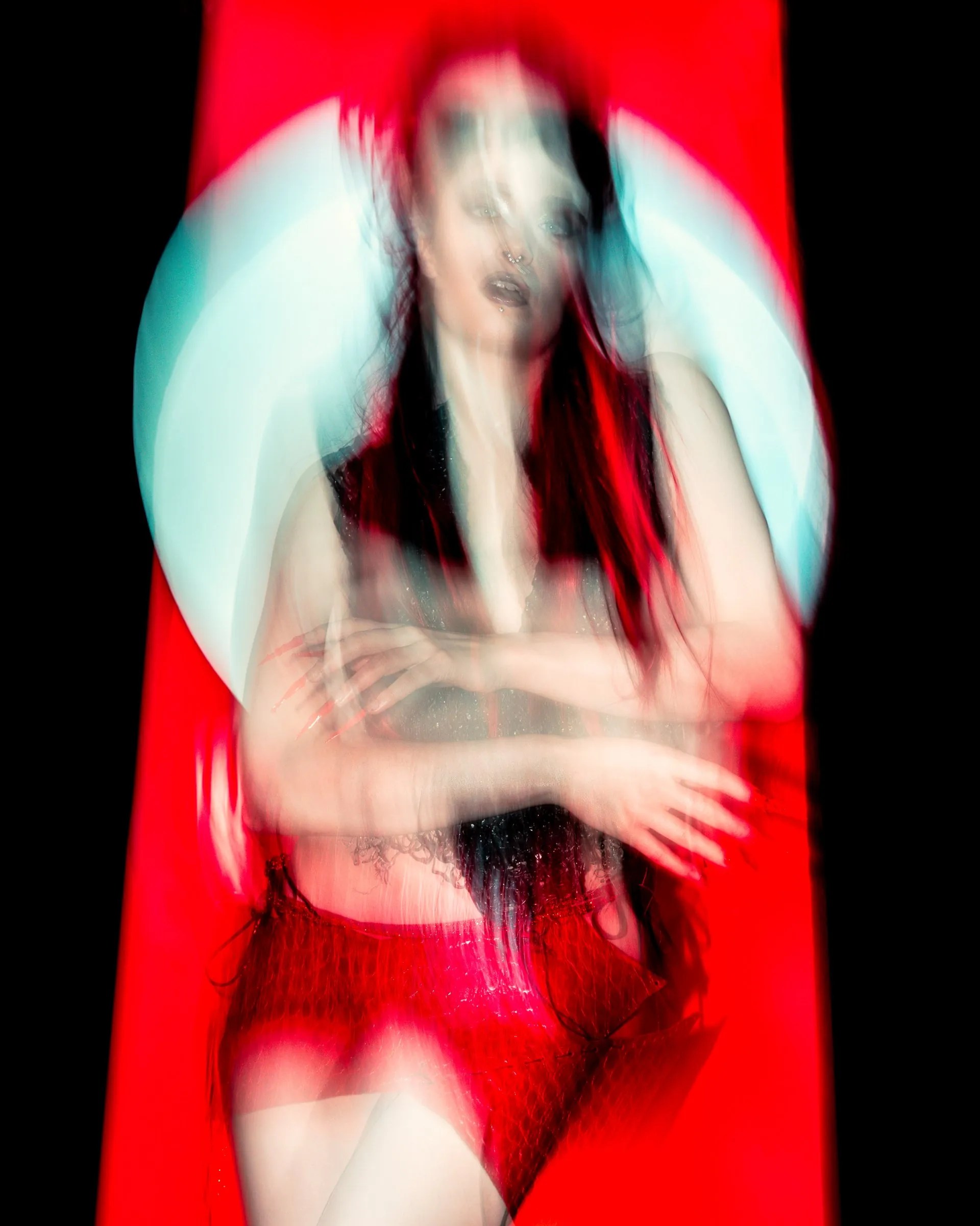Self-Directed · Total Design — Crimson Halo · frame 05 · Lloyd Galbraith
