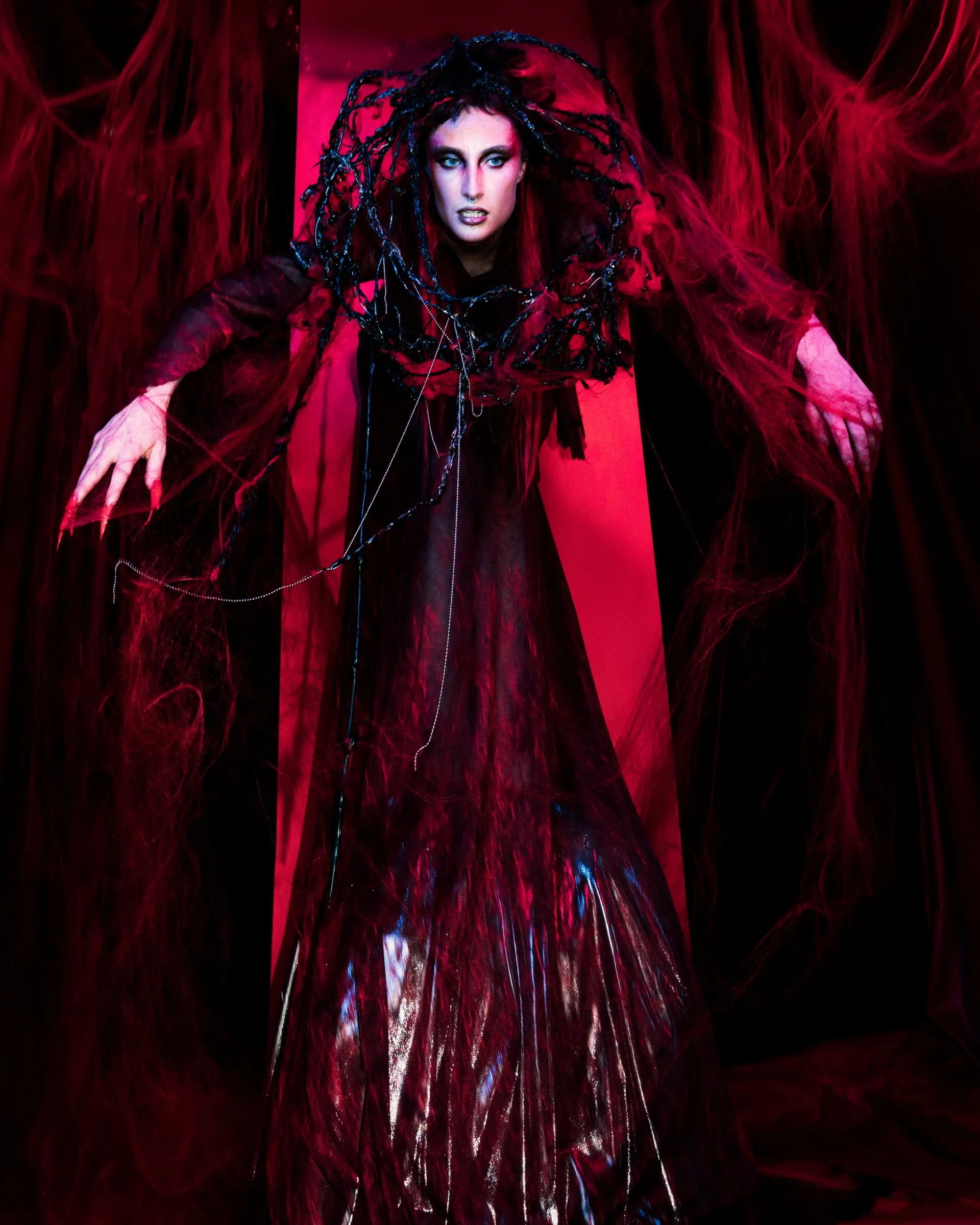 Self-Directed · Total Design — Crimson Halo · frame 10 · Lloyd Galbraith